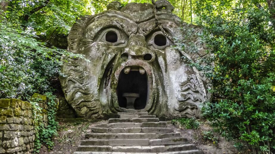 L'Orco del Parco dei Mostri di Bomarzo