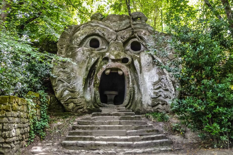 L'Orco del Parco dei Mostri di Bomarzo