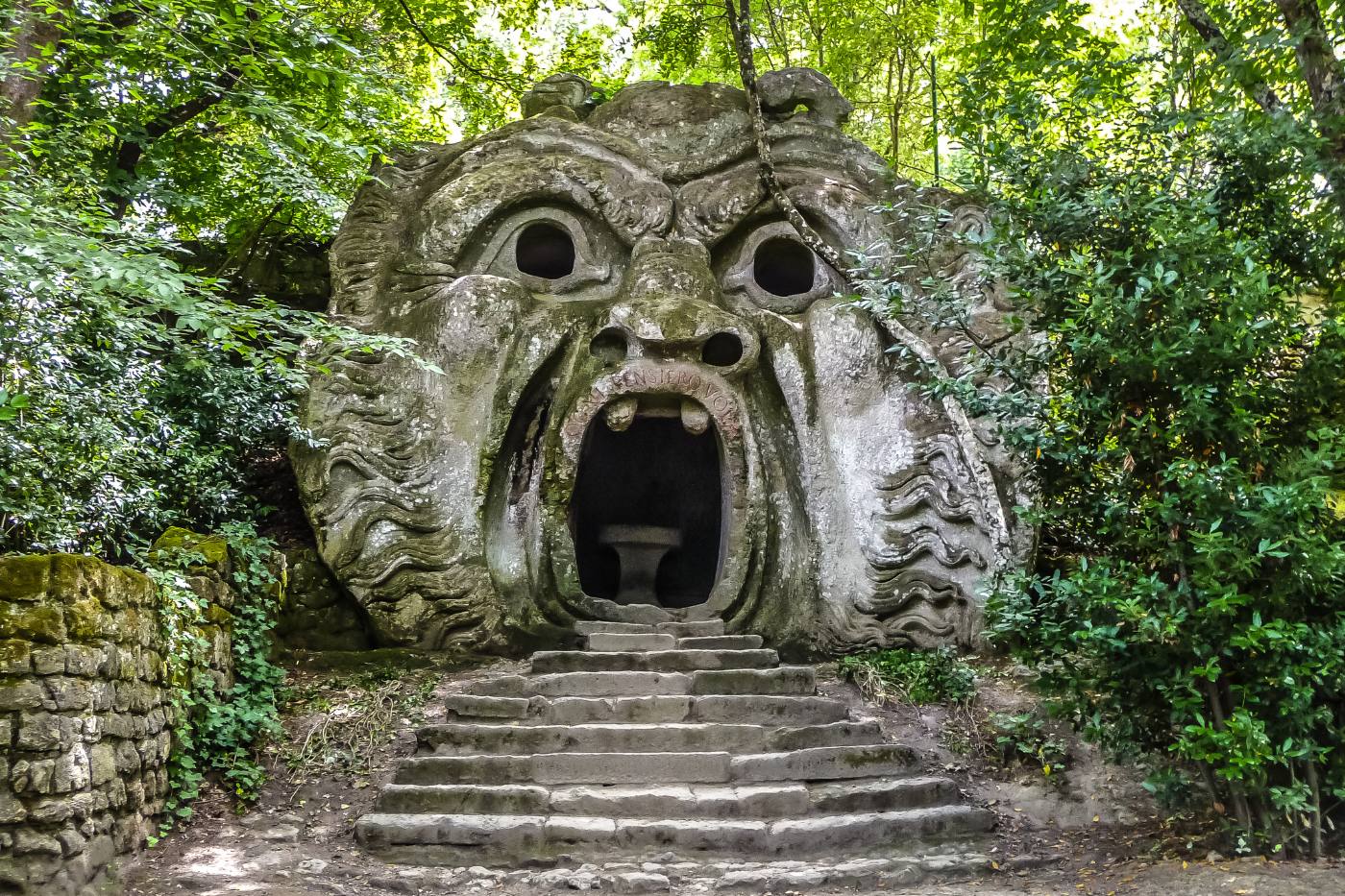 L'Orco del Parco dei Mostri di Bomarzo